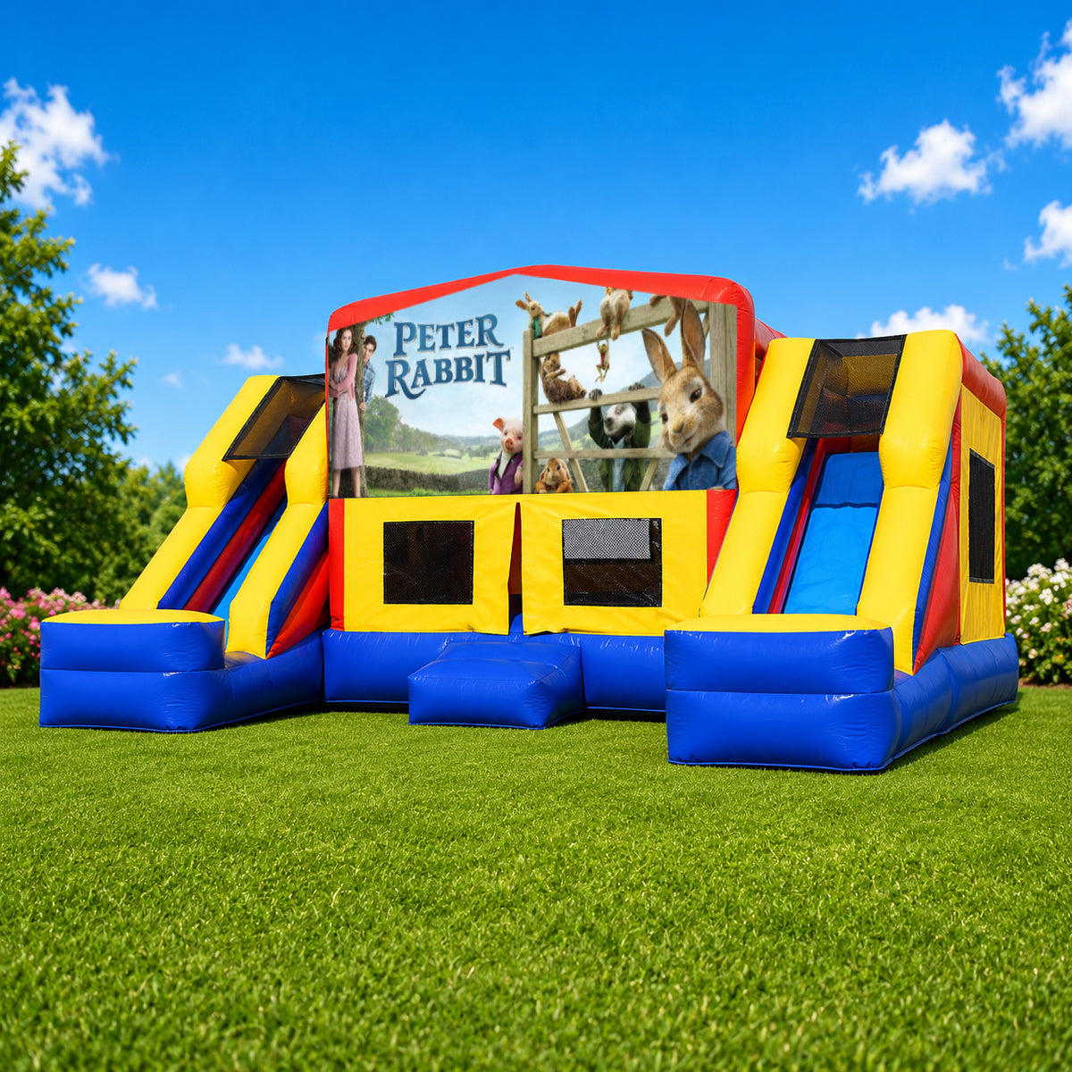 Peter Rabbit Double Mega Combo Jumping Castle