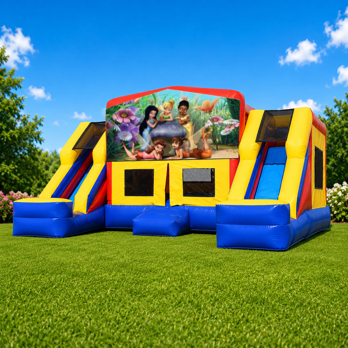 Tinker Bell Double Mega Combo Jumping Castle