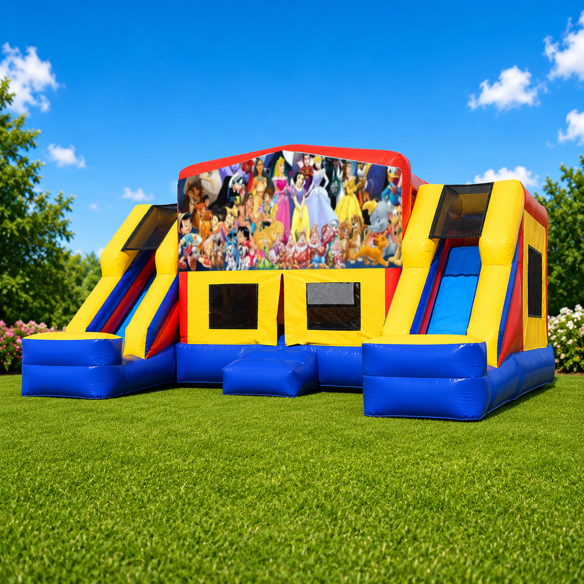 World Of Disney Double Mega Combo Jumping Castle