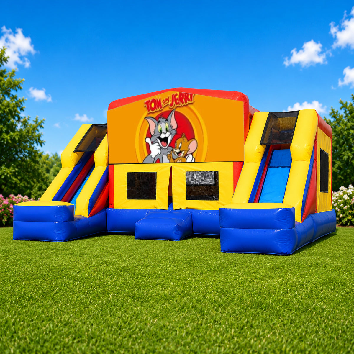 Tom And Jerry Double Mega Combo Jumping Castle