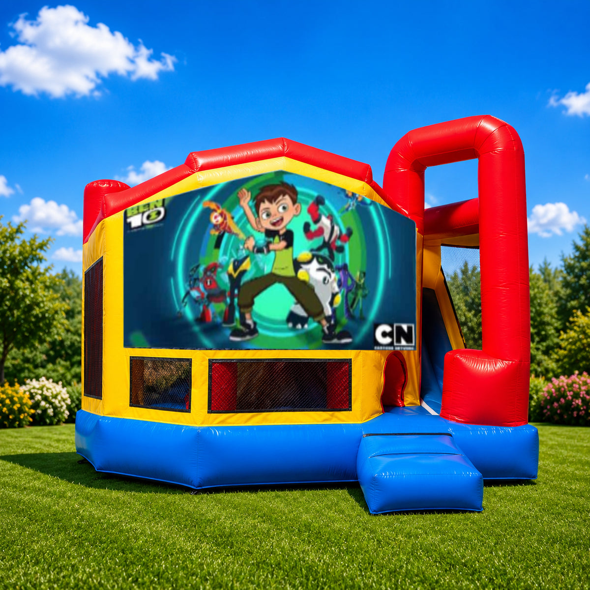 Ben10 Medium Internal Slide Jumping Castle