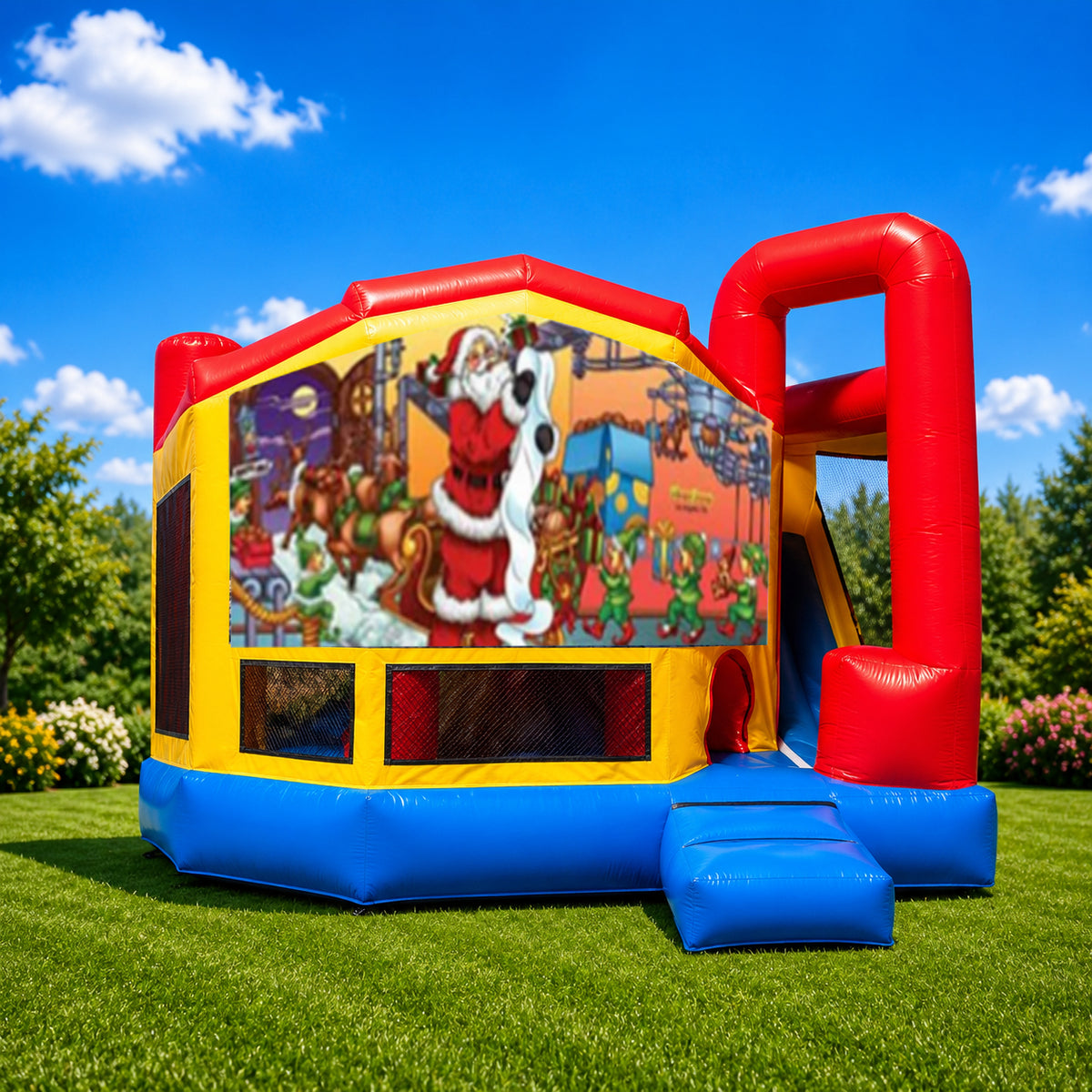 Christmas #1 Medium Internal Slide Jumping Castle