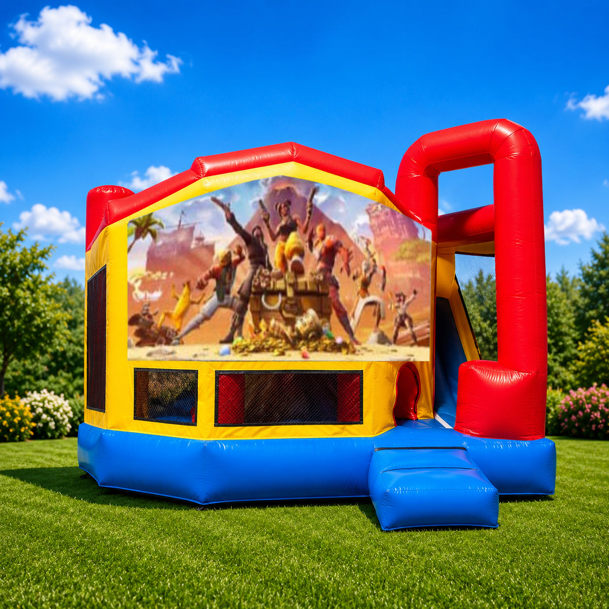 Fortnite Medium Internal Slide Jumping Castle
