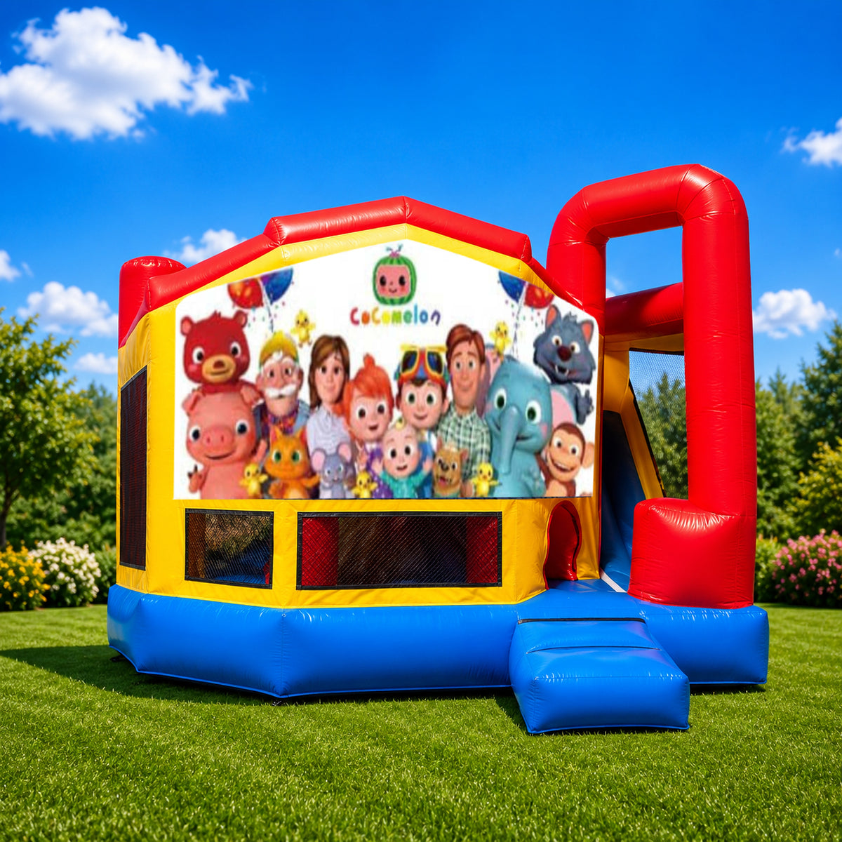 Cocomelon Medium Internal Slide Jumping Castle