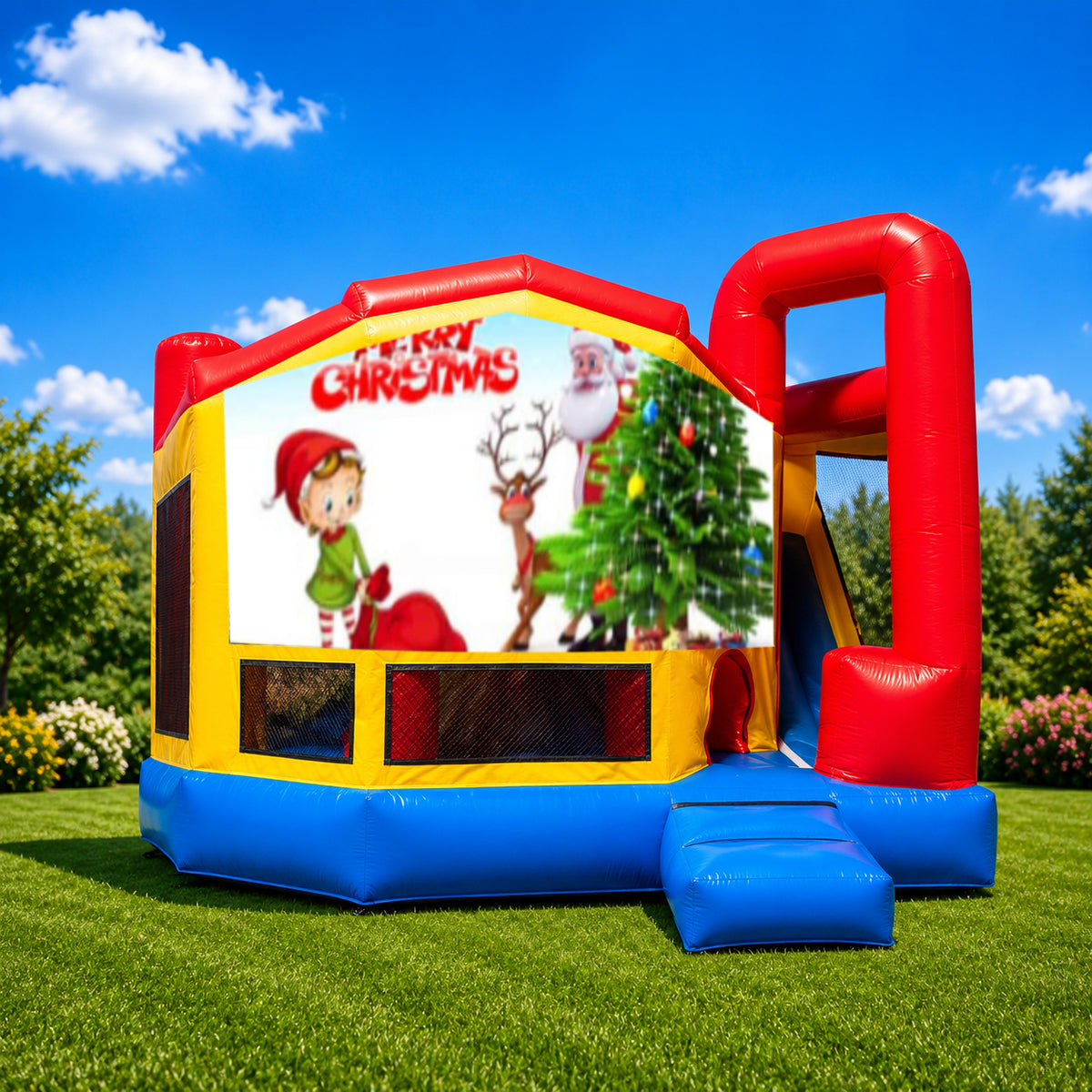 Christmas #9 Medium Internal Slide Jumping Castle