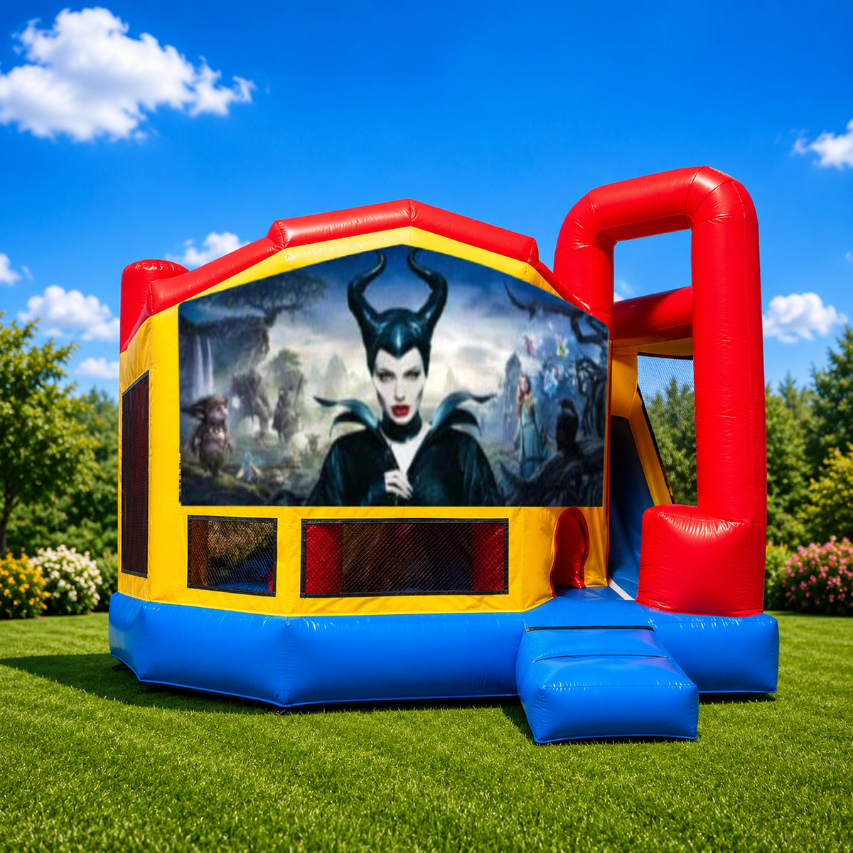 Maleficent Medium Internal Slide Jumping Castle