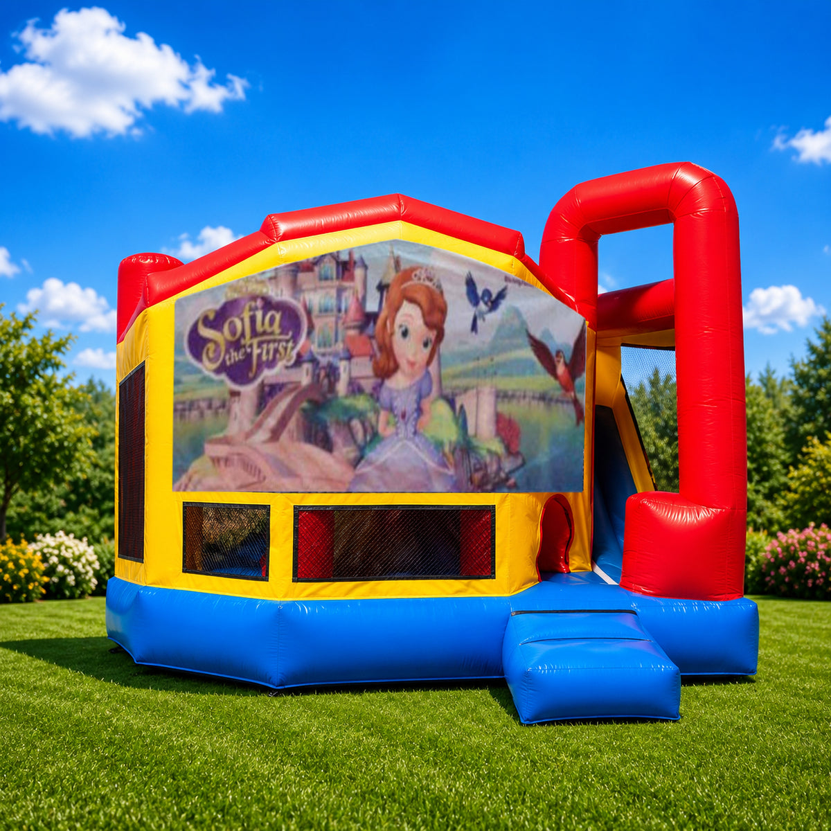 Sofia The First Medium Internal Slide Jumping Castle