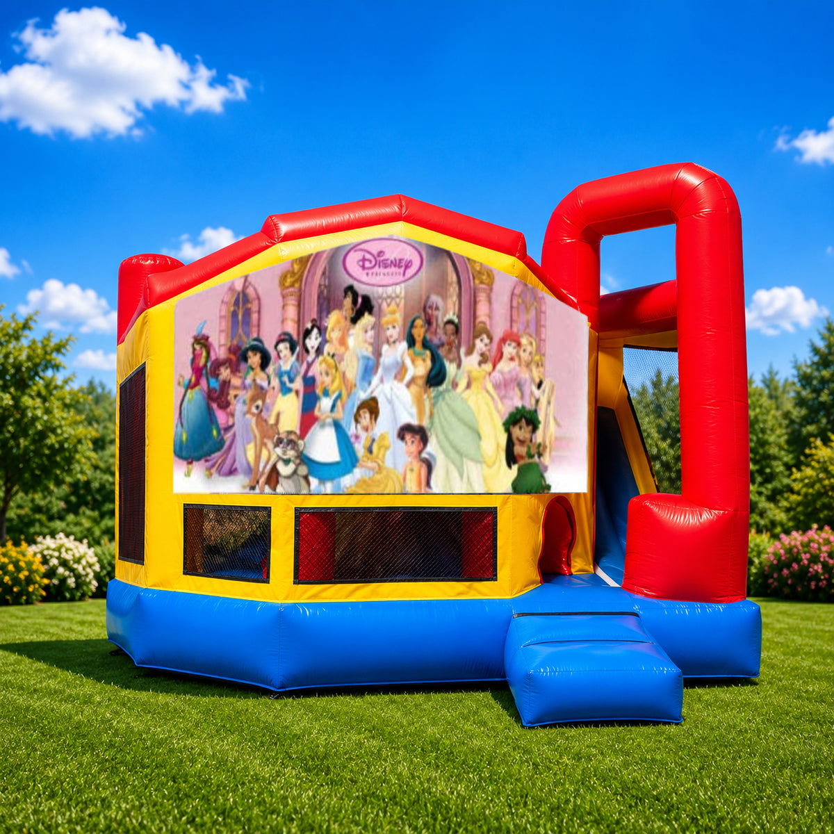 Disney Princess Medium Internal Slide Jumping Castle