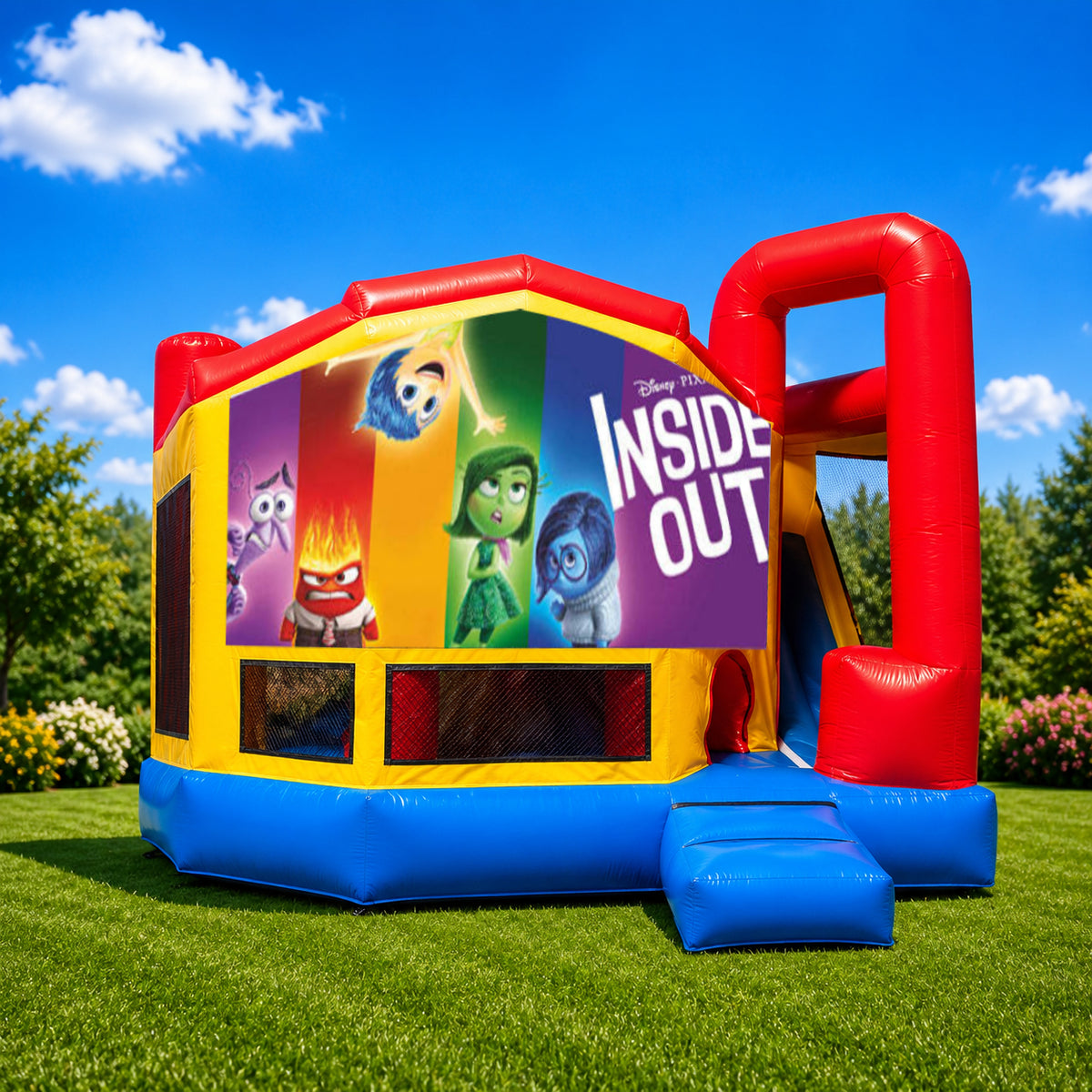 Inside Out Medium Internal Slide Jumping Castle