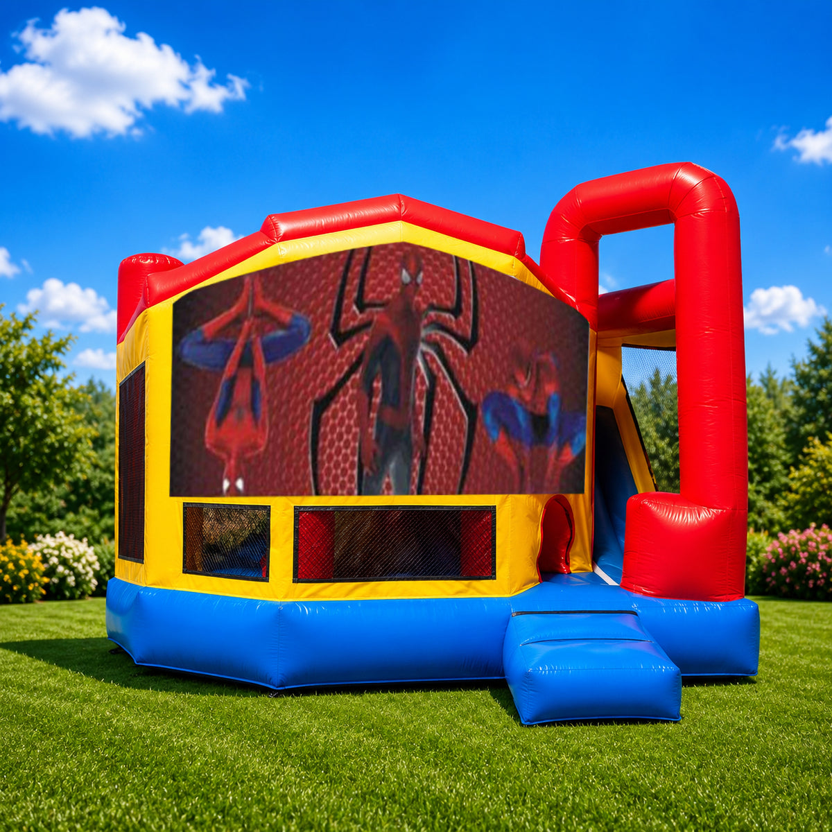 Spiderman Medium Internal Slide Jumping Castle