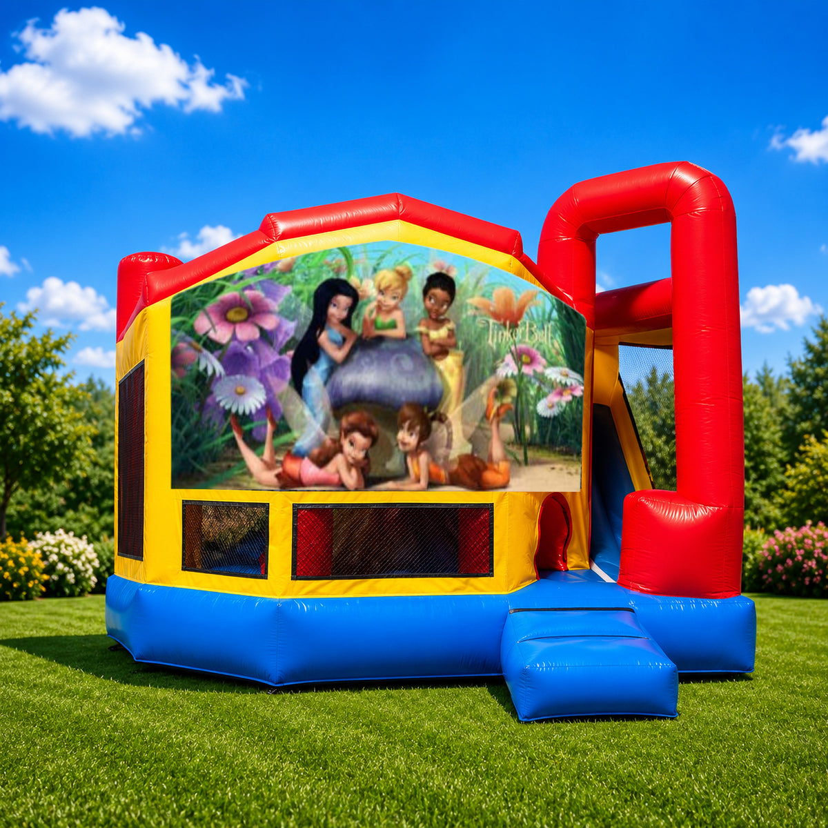 Tinker Bell Medium Internal Slide Jumping Castle