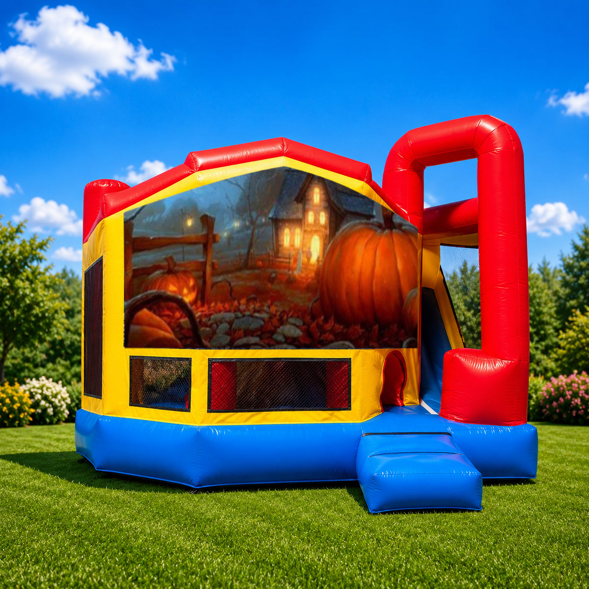 Halloween  Medium Internal Slide Jumping Castle