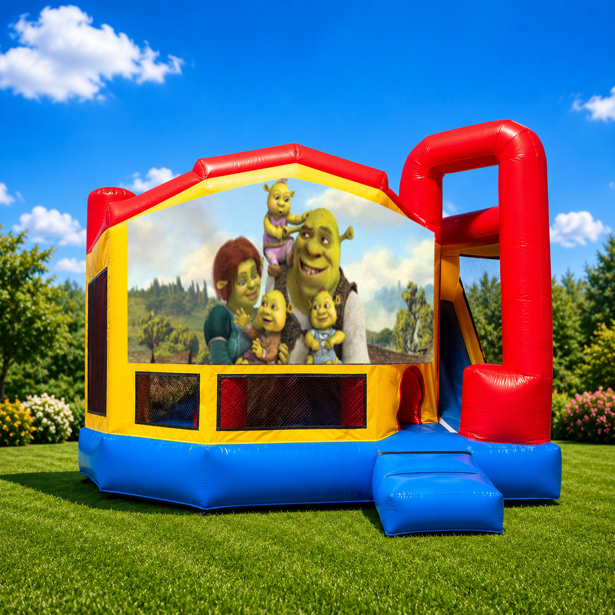 Shrek Medium Internal Slide Jumping Castle