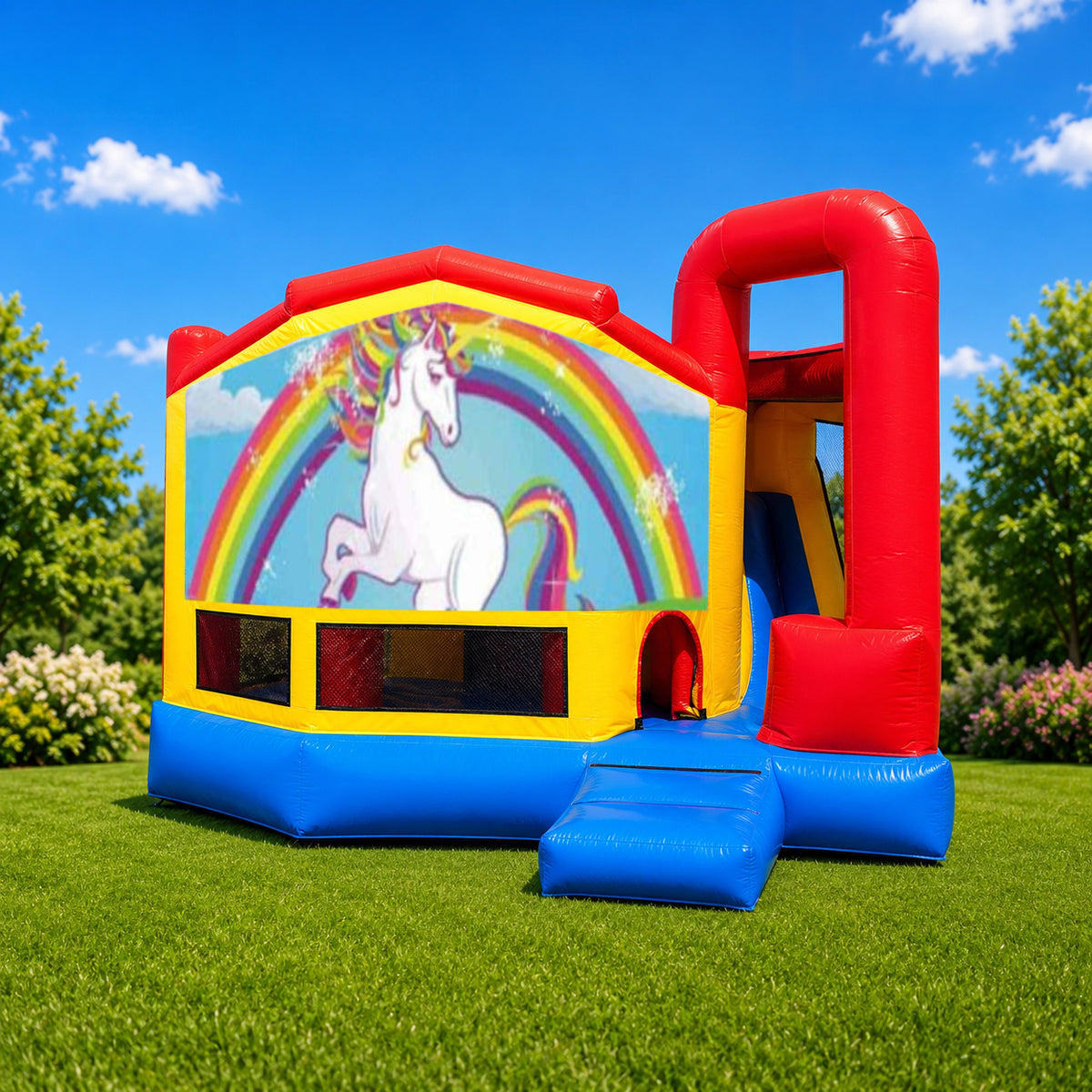 Unicorn Medium Internal Slide Jumping Castle