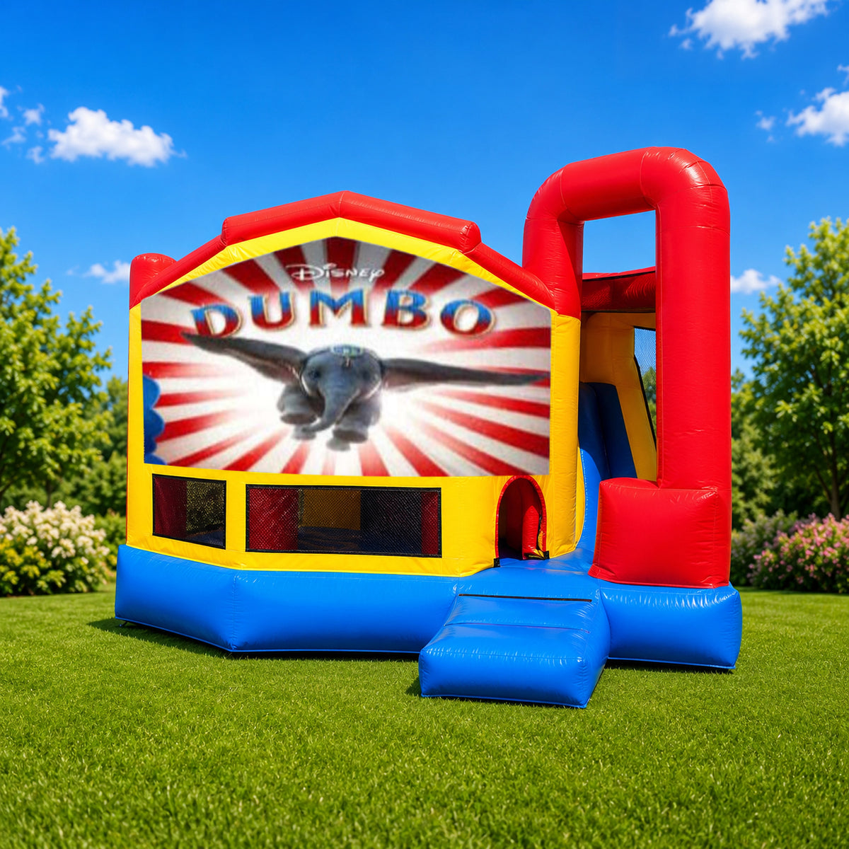 Dumbo Medium Internal Slide Jumping Castle