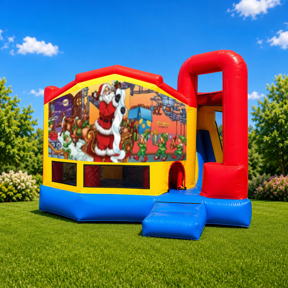 Christmas #1 Medium Internal Slide Jumping Castle