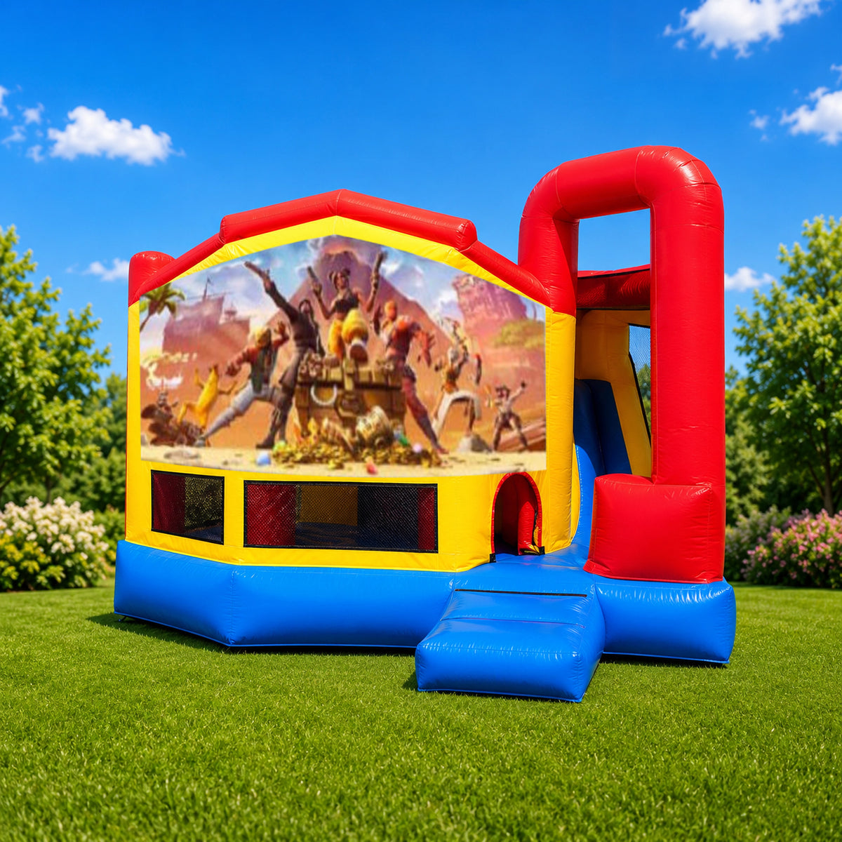 Fortnite Medium Internal Slide Jumping Castle