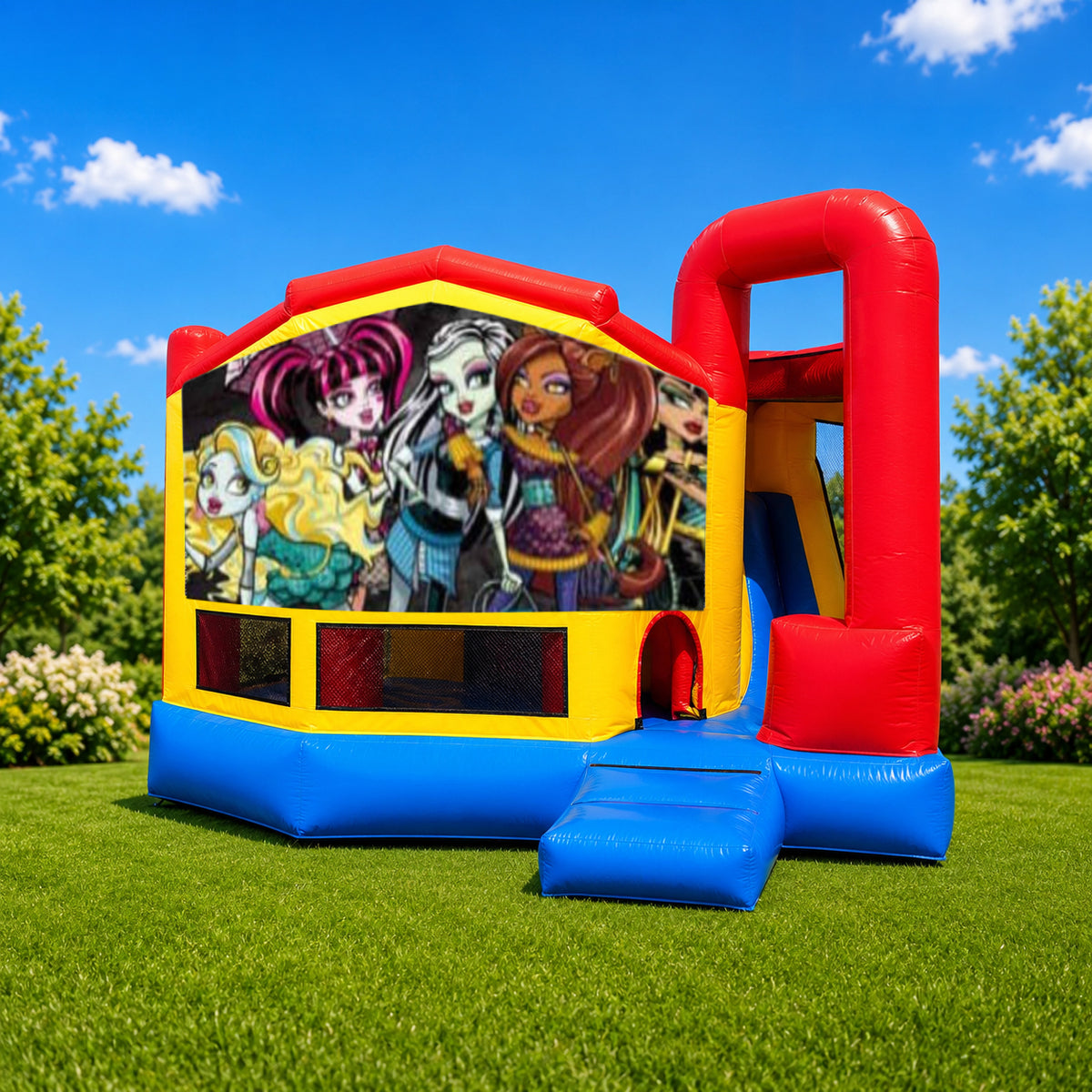 Monster High Medium Internal Slide Jumping Castle