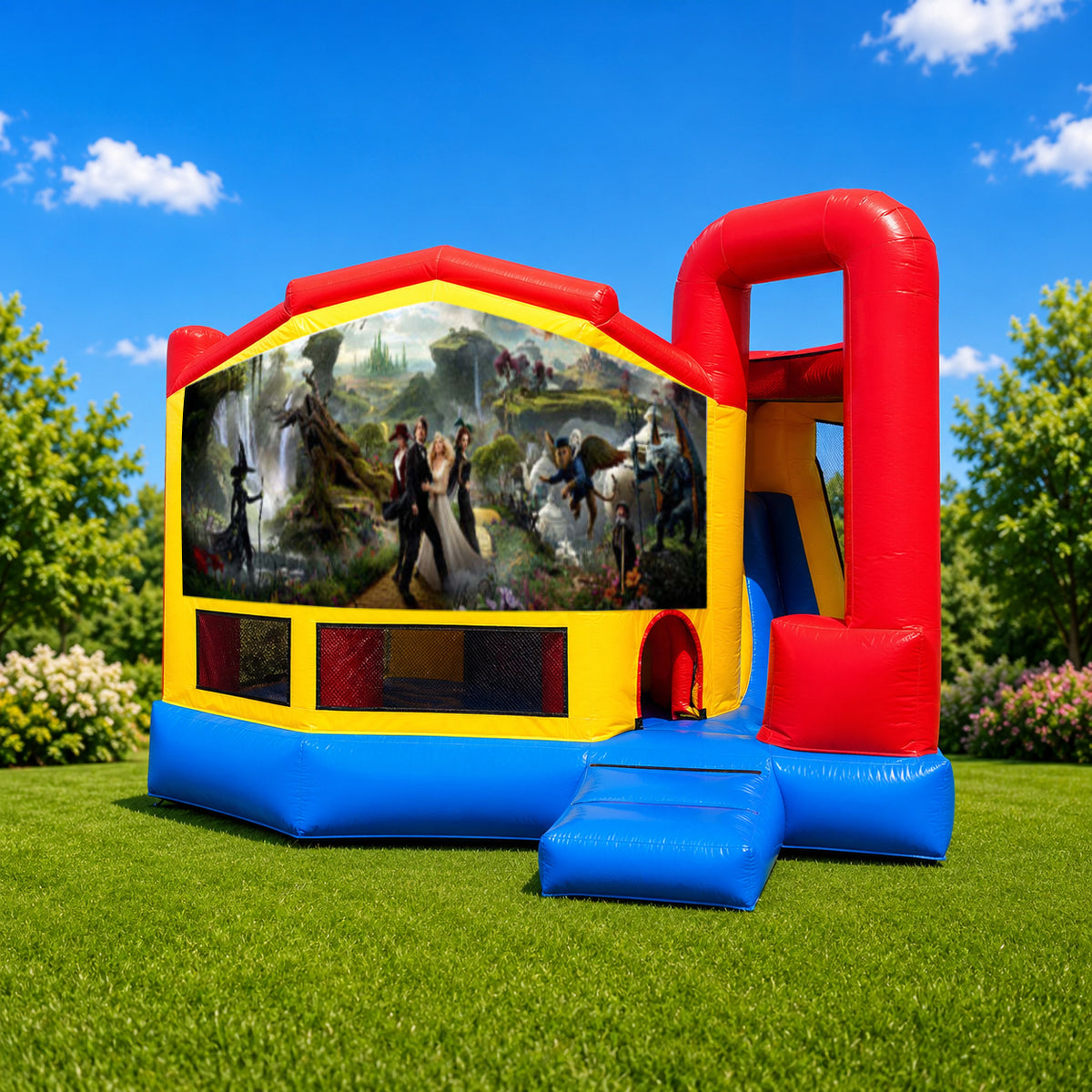 Alice in Wonderland #2 Medium Internal Slide Jumping Castle