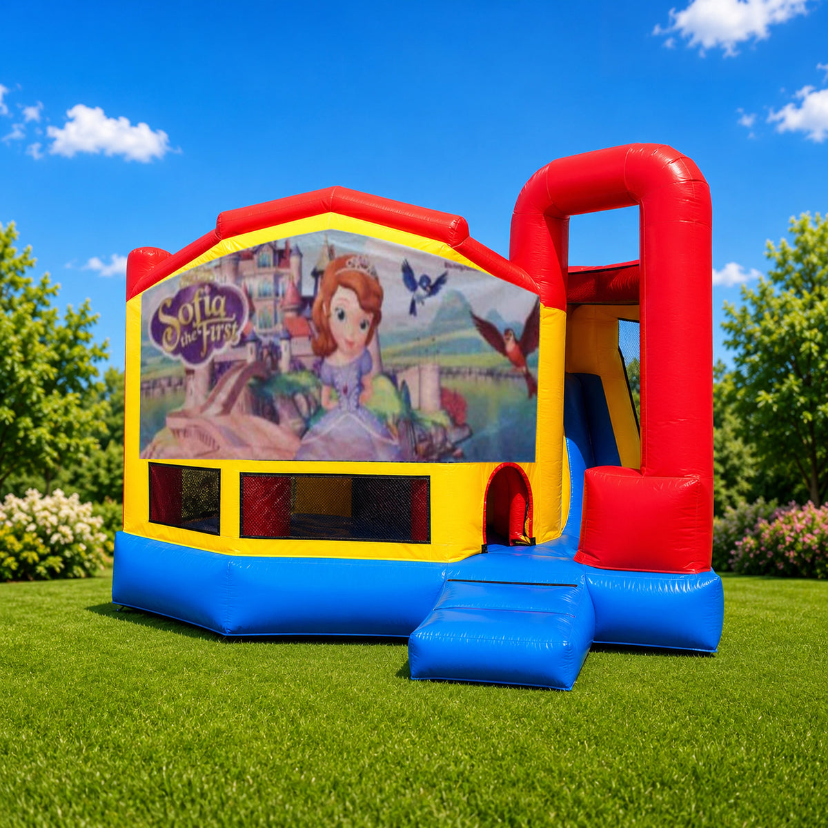 Sofia The First Medium Internal Slide Jumping Castle