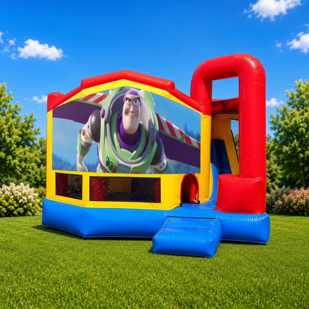 Buzz Lightyear Medium Internal Slide Jumping Castle