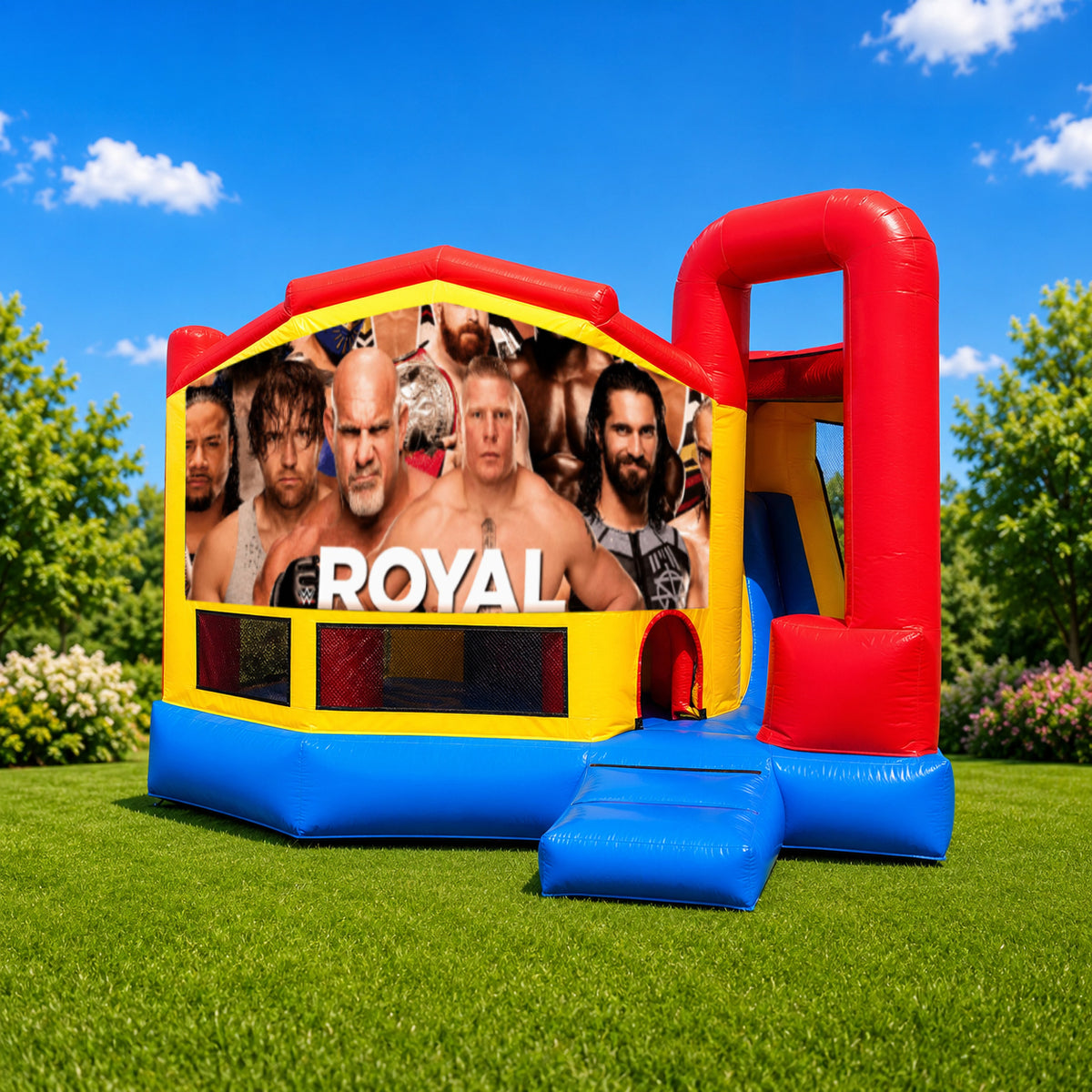 WWE Medium Internal Slide Jumping Castle
