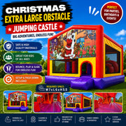 Christmas #1 Extra Large Obstacle Combo Jumping Castle