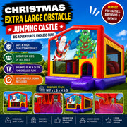 Christmas #2 Extra Large Obstacle Combo Jumping Castle