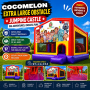 Cocomelon Extra Large Obstacle Combo Jumping Castle