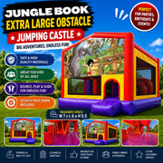 Jungle Book Extra Large Obstacle Combo Jumping Castle