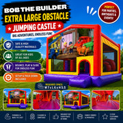 Bob the Builder Extra Large Obstacle Combo Jumping Castle