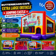 Butterbeans Cafe Extra Large Obstacle Combo Jumping Castle