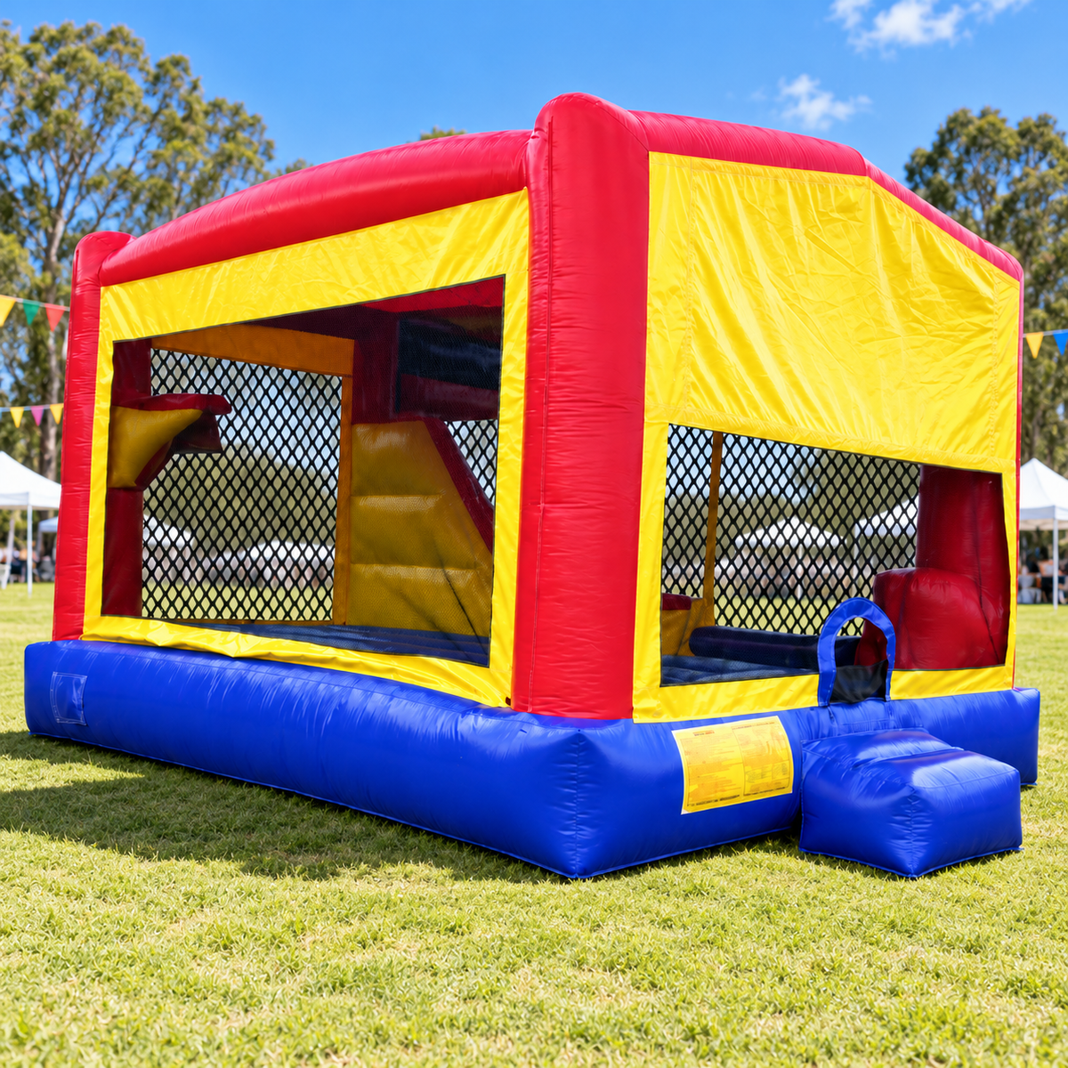 Extra Large Plain Combo Jumping Castle