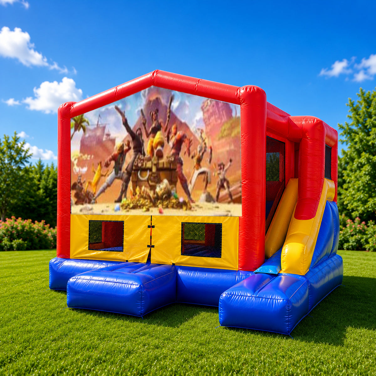 Fortnite Small External Slide Jumping Castle