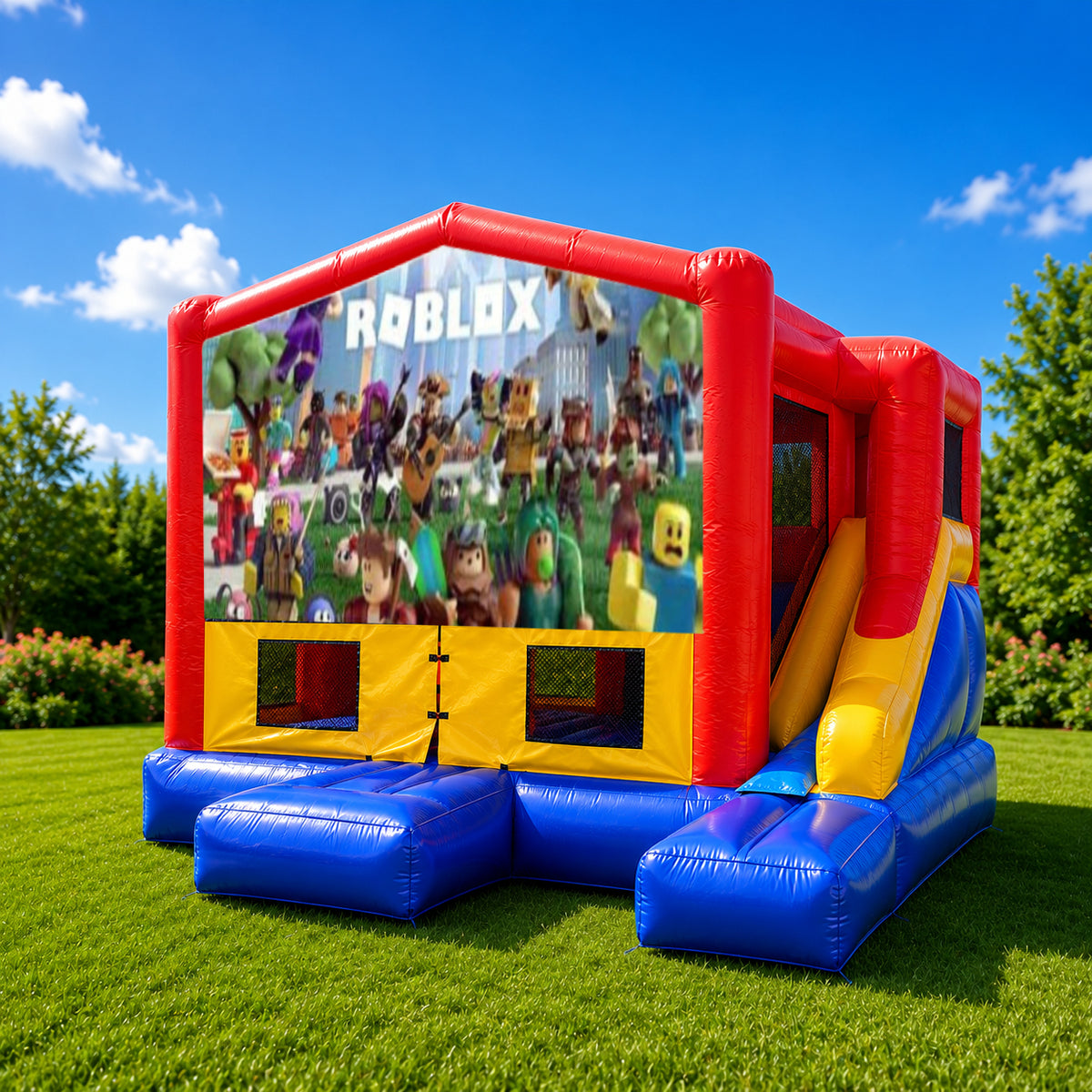 Roblox Small External Slide Jumping Castle