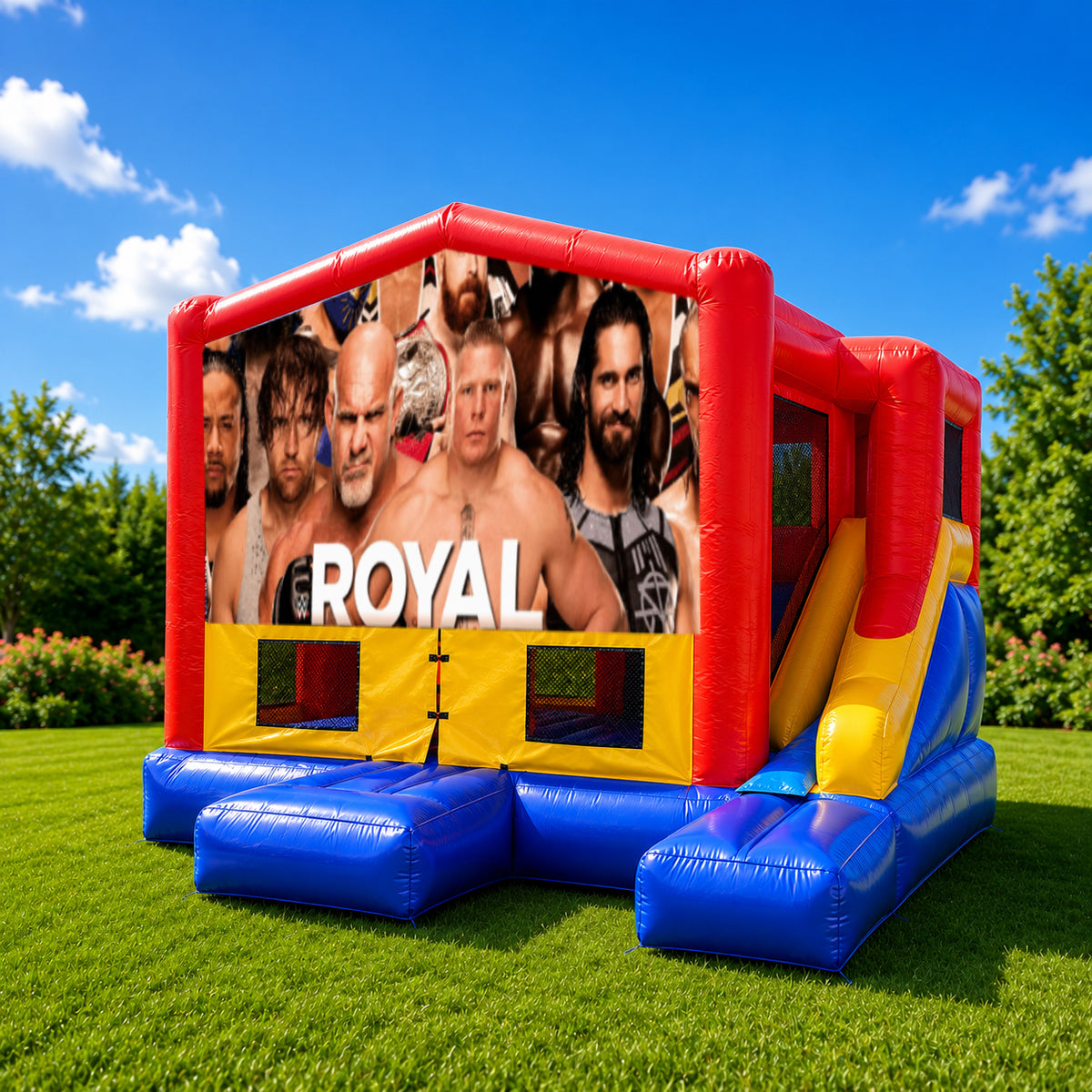 WWE Small External Slide Jumping Castle