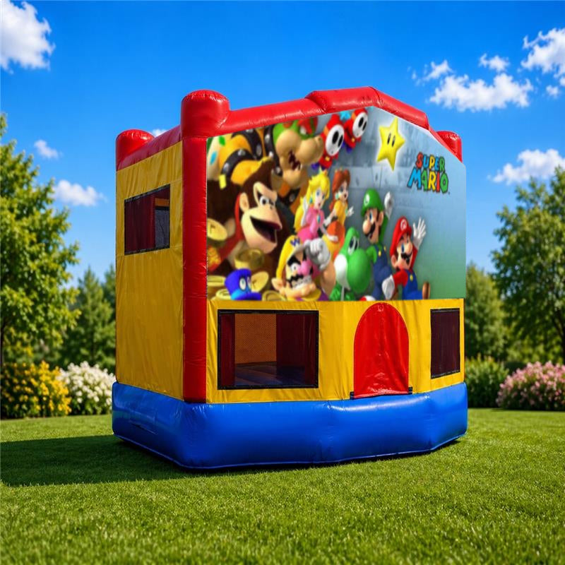 Super Mario Small Combo Jumping Castle