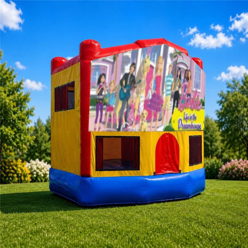 Barbie Small Combo Jumping Castle