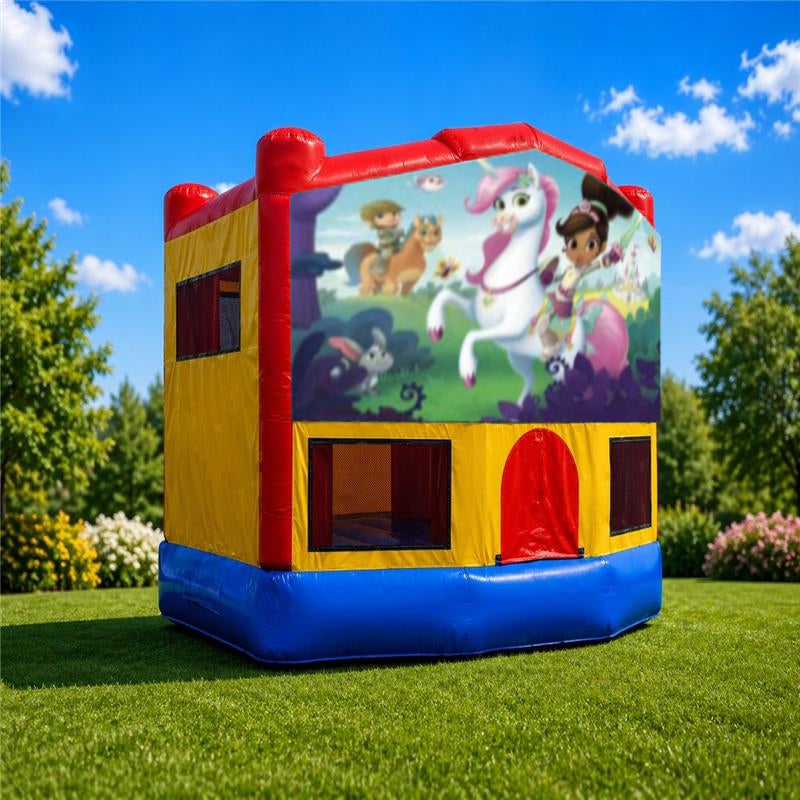 Nelia the Princess Knight Small Combo Jumping Castle
