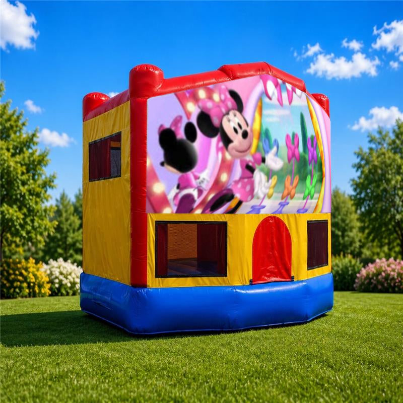 Minnie Mouse Small Combo Jumping Castle
