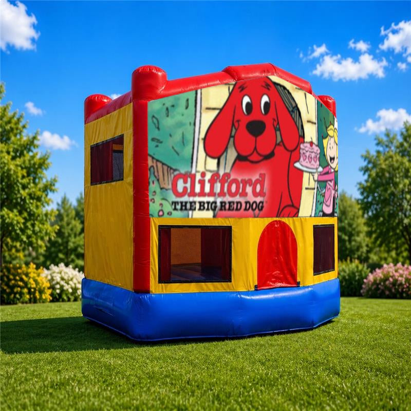 Clifford the Red Dog Small Combo Jumping Castle