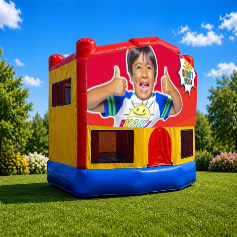Ryan's World Small Combo Jumping Castle