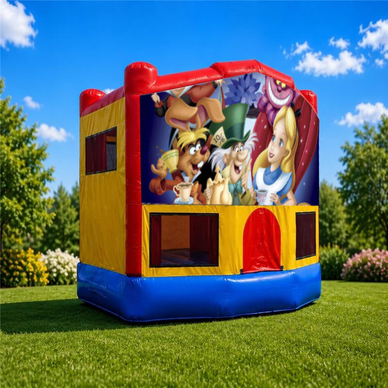 Alice in Wonderland #1  Small Combo Jumping Castle