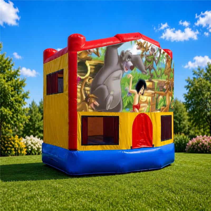 Jungle Book  Small Combo Jumping Castle