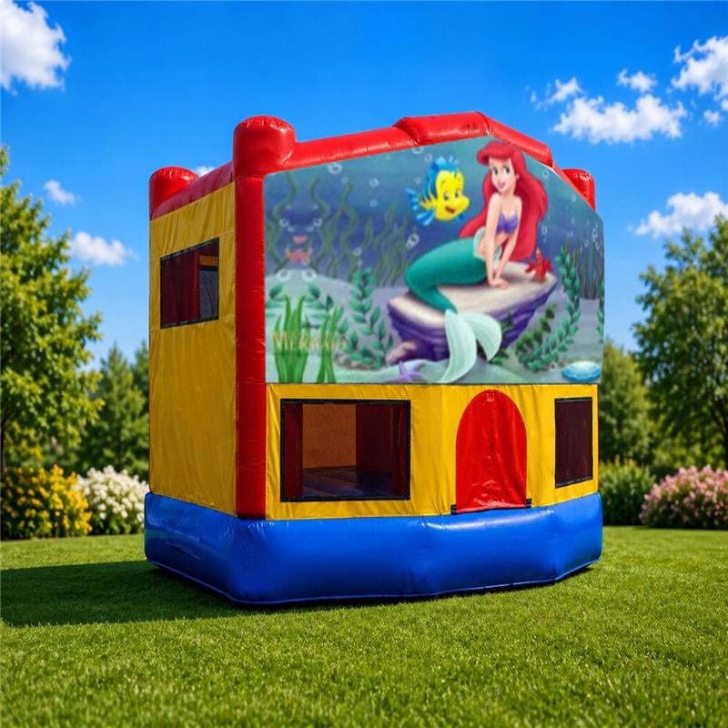 Little Mermaid Small Combo Jumping Castle