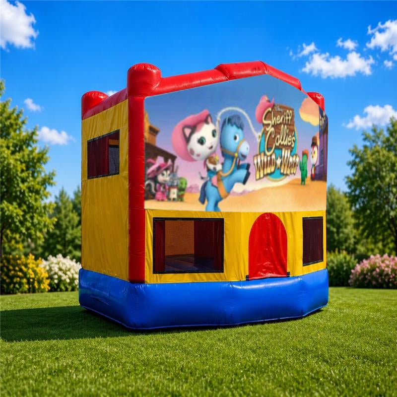 Sheriff Callies Small Combo Jumping Castle