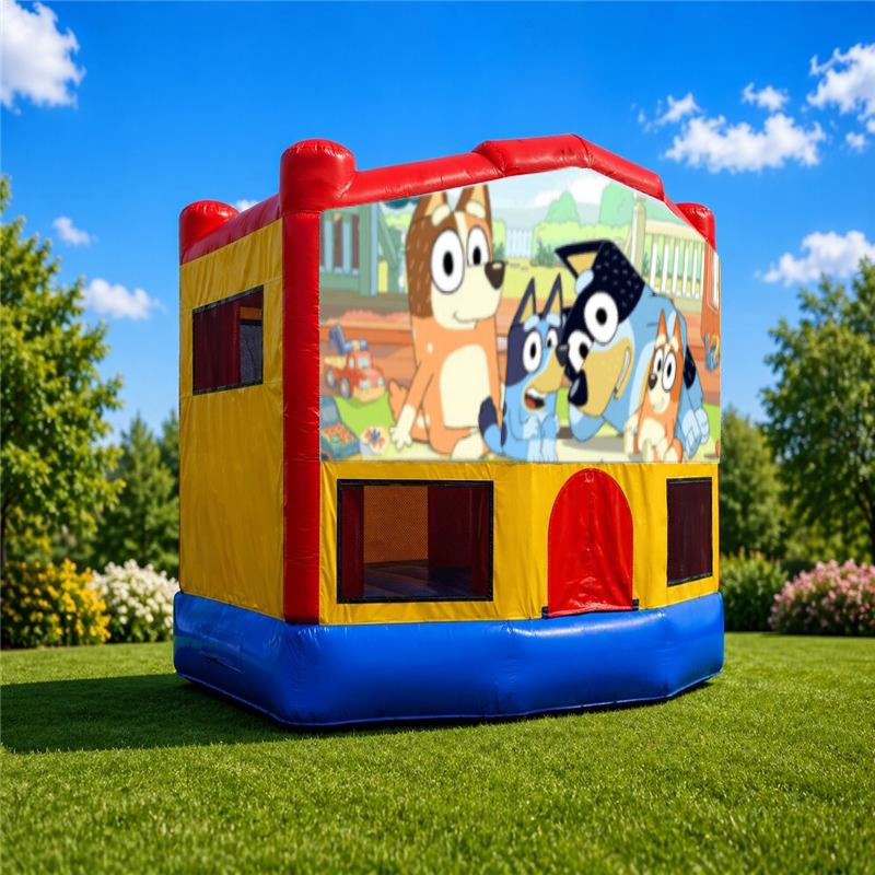 Bluey Small Combo Jumping Castle