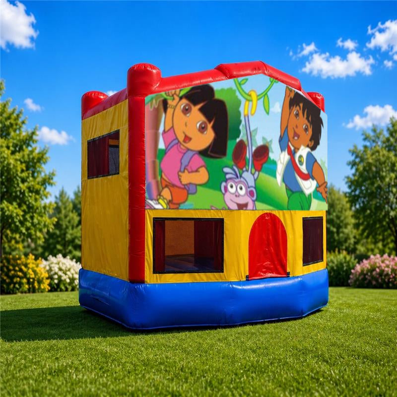 Dora Small Combo Jumping Castle
