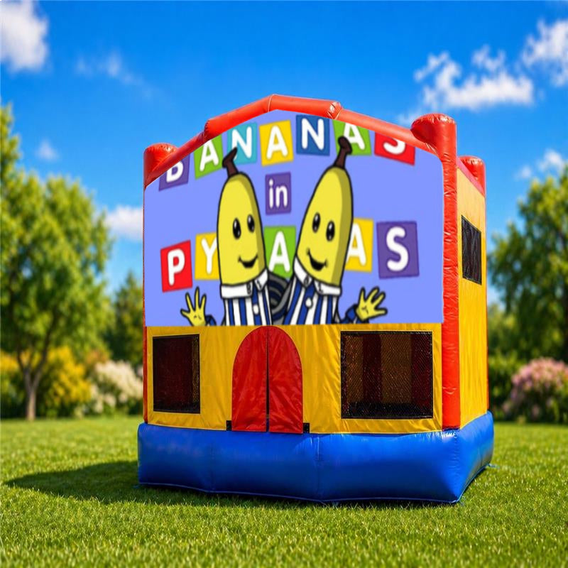 Bananas in Pyjamas Small Combo Jumping Castle