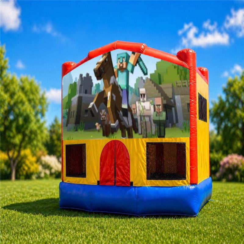 Minecraft  Small Combo Jumping Castle